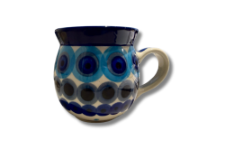 005 Bunzlau Bolle Mok 2148X Big Dots 240 ml 005 Bolle Mokken 240 ml